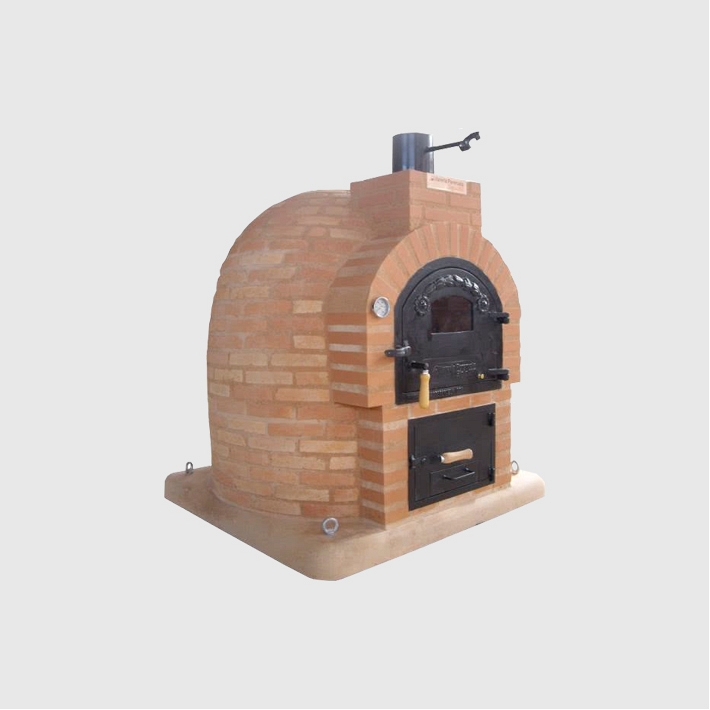 Horno con hornilla en ladrillo - Hispania Ovens