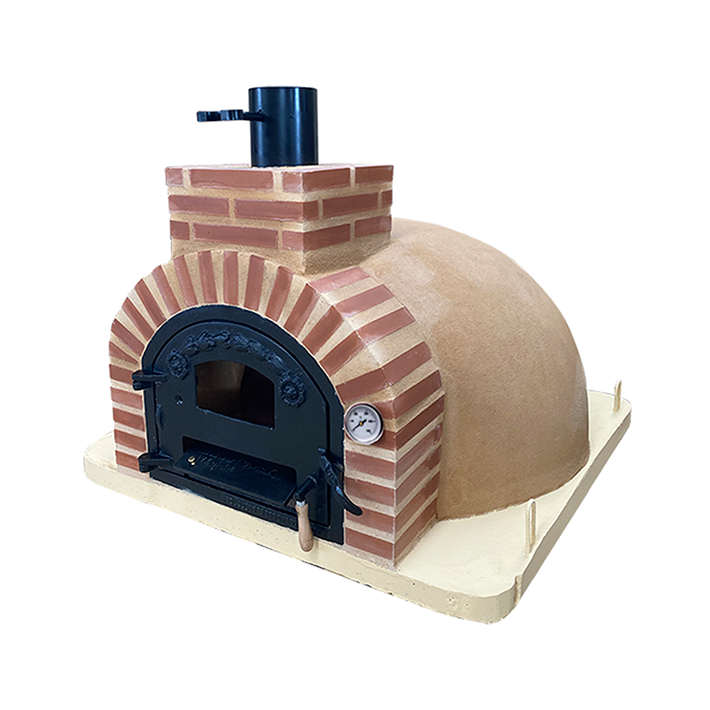 Horno de lea emb. ladriilo rojo acab. terracota