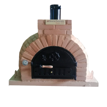 Oven assembled in Pereruela rustic brick